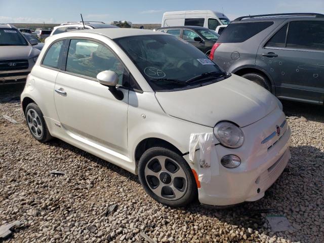 3C3CFFGE3ET208436 - 2014 FIAT 500 ELECTRIC WHITE photo 4