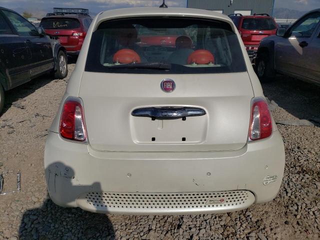 3C3CFFGE3ET208436 - 2014 FIAT 500 ELECTRIC WHITE photo 6