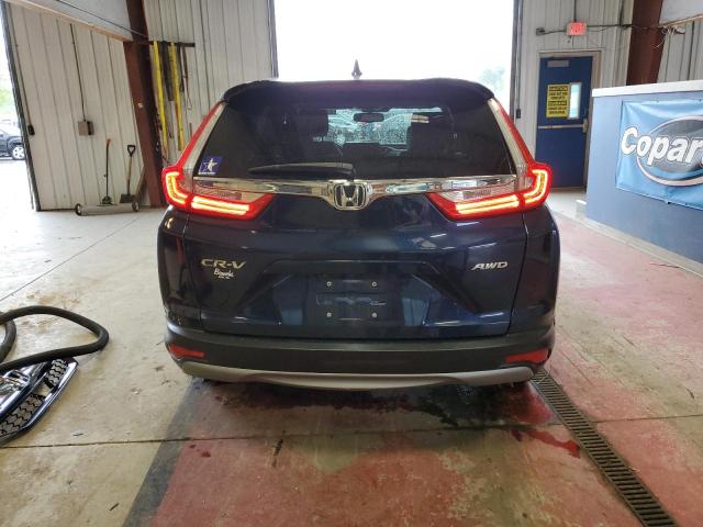 2HKRW2H88HH670745 - 2017 HONDA CR-V EXL BLUE photo 6