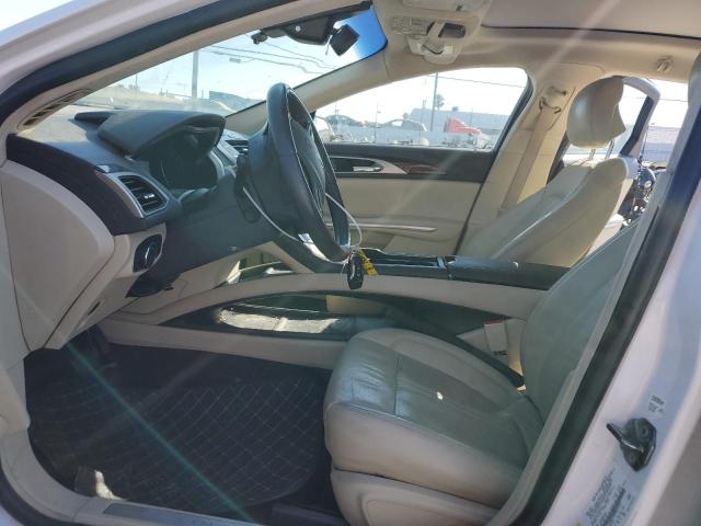 3LN6L2J94FR614712 - 2015 LINCOLN MKZ WHITE photo 7