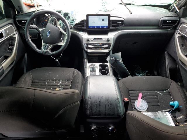 1FMSK7DH4MGB86257 - 2021 FORD EXPLORER XLT SILVER photo 8