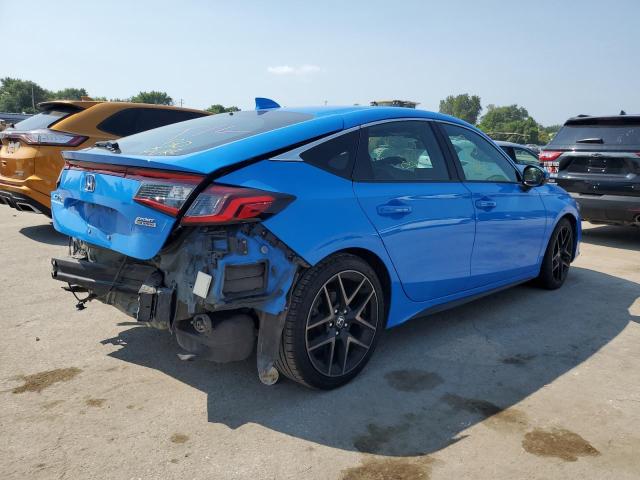 19XFL1H85NE015044 - 2022 HONDA CIVIC SPORT TOURING BLUE photo 3