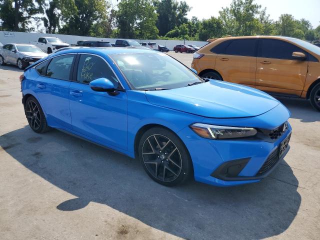 19XFL1H85NE015044 - 2022 HONDA CIVIC SPORT TOURING BLUE photo 4