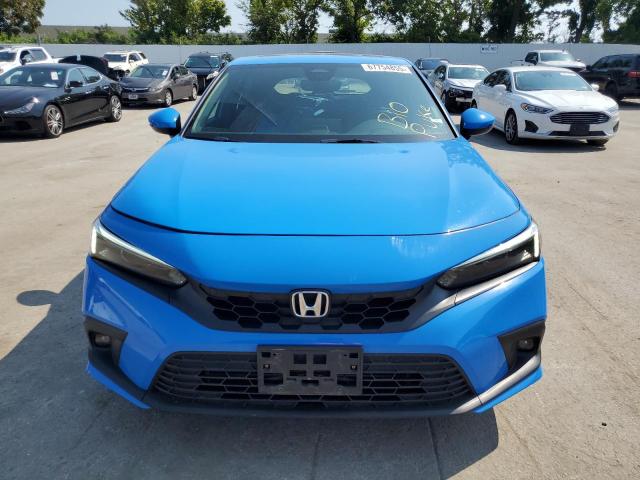 19XFL1H85NE015044 - 2022 HONDA CIVIC SPORT TOURING BLUE photo 5