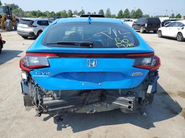 19XFL1H85NE015044 - 2022 HONDA CIVIC SPORT TOURING BLUE photo 6