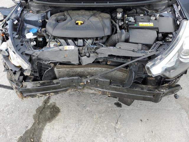 KNAFX4A69F5410854 - 2015 KIA FORTE LX GRAY photo 11