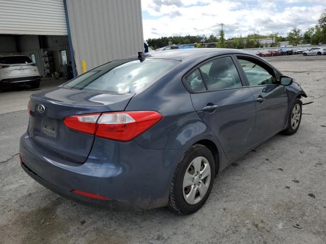 KNAFX4A69F5410854 - 2015 KIA FORTE LX GRAY photo 3