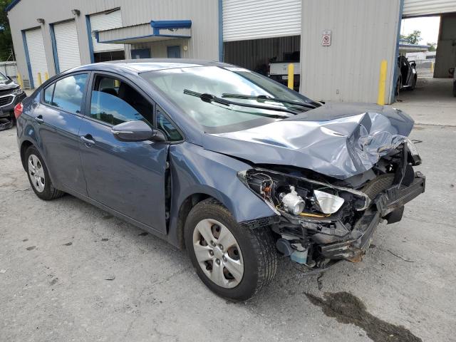 KNAFX4A69F5410854 - 2015 KIA FORTE LX GRAY photo 4