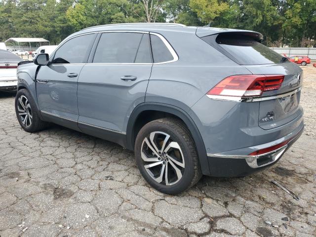 1V2TE2CA9MC233344 - 2021 VOLKSWAGEN ATLAS CROS SEL PREMIUM GRAY photo 2