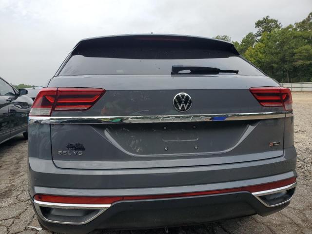 1V2TE2CA9MC233344 - 2021 VOLKSWAGEN ATLAS CROS SEL PREMIUM GRAY photo 6