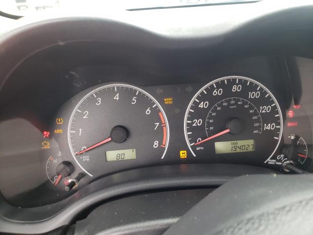 2T1BU4EE4CC832881 - 2012 TOYOTA COROLLA BASE Күміс фото 9