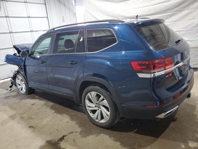 1V2HR2CA0NC549288 - 2022 VOLKSWAGEN ATLAS SE Mavi fotoğraf 2