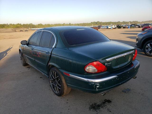 SAJEA51C34WD61125 - 2004 JAGUAR X-TYPE 3.0 GREEN photo 2