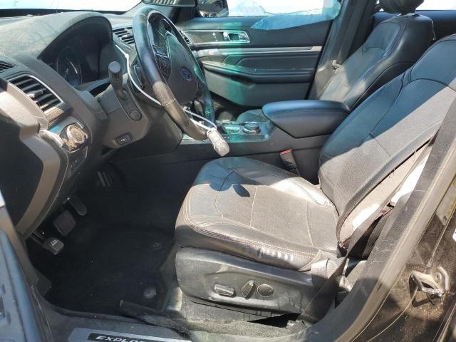 1FM5K8GT9GGD03547 - 2016 FORD EXPLORER SPORT Սև լուսանկար 7