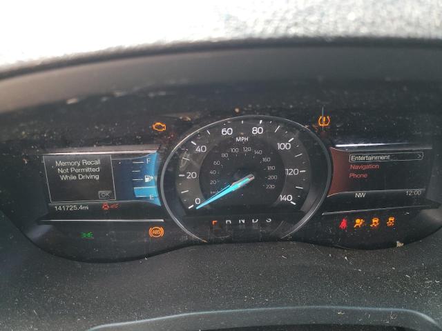 1FM5K8GT9GGD03547 - 2016 FORD EXPLORER SPORT Սև լուսանկար 9