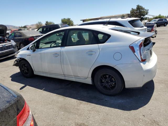 JTDKN3DU7C5500902 - 2012 TOYOTA PRIUS WHITE photo 2