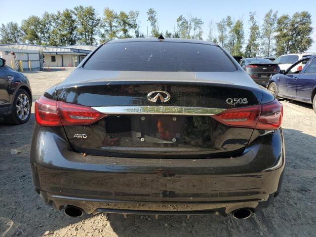 JN1EV7AR1JM445650 - 2018 INFINITI Q50 LUXE BLACK photo 6