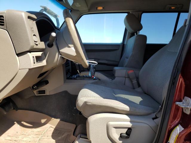 1J8HG48N68C161462 - 2008 JEEP COMMANDER SPORT წითელი ფოტო 7