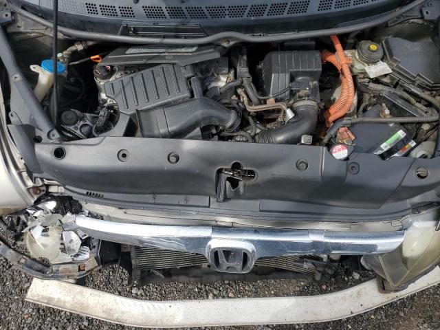 JHMFA36258S021071 - 2008 HONDA CIVIC HYBRID TAN photo 11