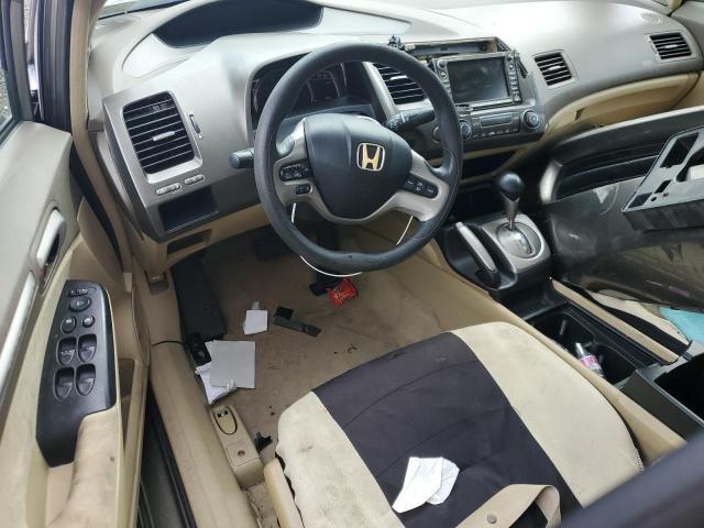 JHMFA36258S021071 - 2008 HONDA CIVIC HYBRID TAN photo 8
