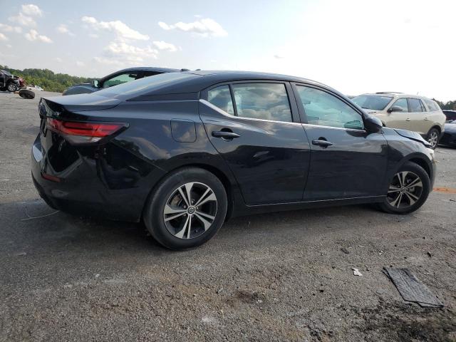 3N1AB8CV4NY306137 - 2022 NISSAN SENTRA SV BLACK photo 3