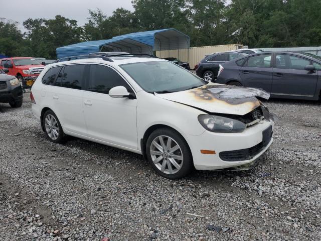 3VWPL7AJXDM692449 - 2013 VOLKSWAGEN JETTA TDI WHITE photo 4