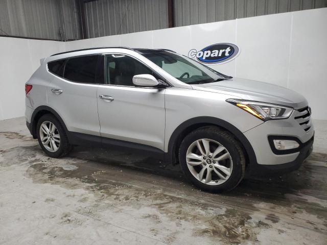 5XYZWDLA9EG150708 - 2014 HYUNDAI SANTA FE S SILVER photo 4