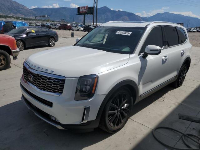 5XYP5DHC2LG093768 - 2020 KIA TELLURIDE SX WHITE photo 1