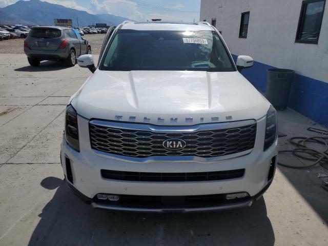 5XYP5DHC2LG093768 - 2020 KIA TELLURIDE SX WHITE photo 5