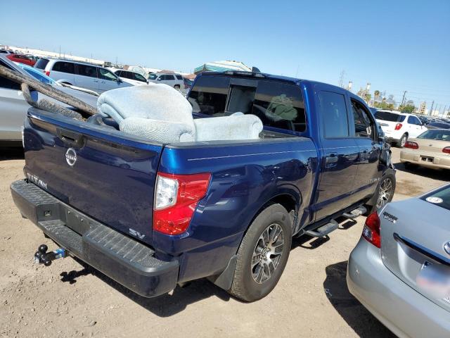 1N6AA1EE6PN101050 - 2023 NISSAN TITAN S BLUE photo 3