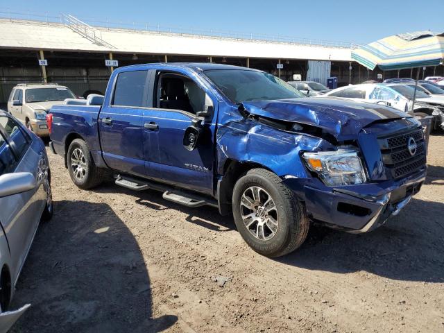 1N6AA1EE6PN101050 - 2023 NISSAN TITAN S BLUE photo 4