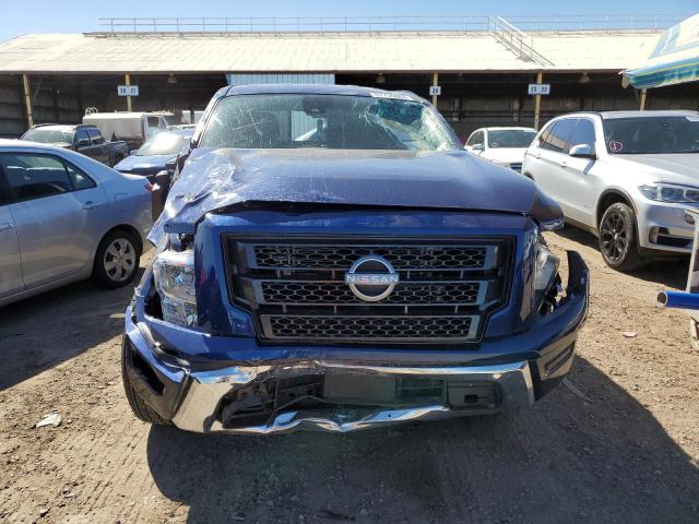 1N6AA1EE6PN101050 - 2023 NISSAN TITAN S BLUE photo 5