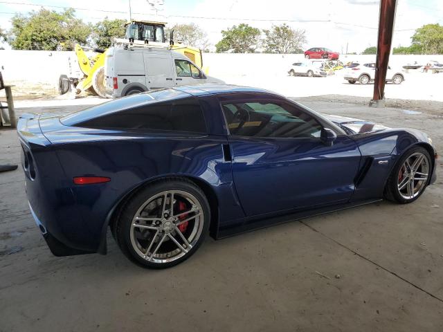 1G1YY26E465121239 - 2006 CHEVROLET CORVETTE Z06 BLUE photo 3