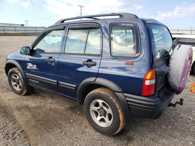 2CNBJ734636901670 - 2003 CHEVROLET TRACKER ZR2 BLUE photo 2