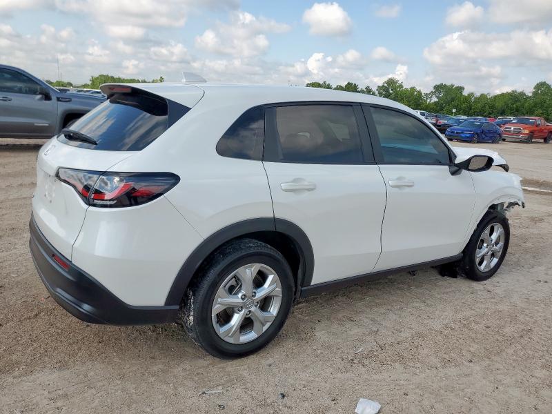3CZRZ1H33RM709110 - 2024 HONDA HR-V LX WHITE photo 3