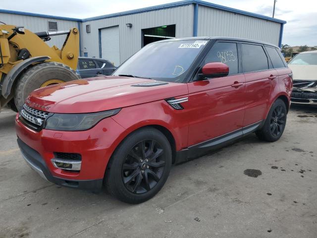 SALWR2KF7GA558163 - 2016 LAND ROVER RANGE ROVE HSE RED photo 1