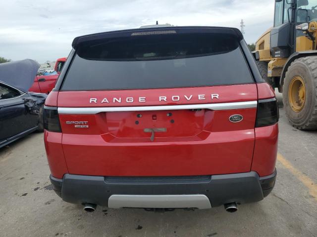 SALWR2KF7GA558163 - 2016 LAND ROVER RANGE ROVE HSE RED photo 6