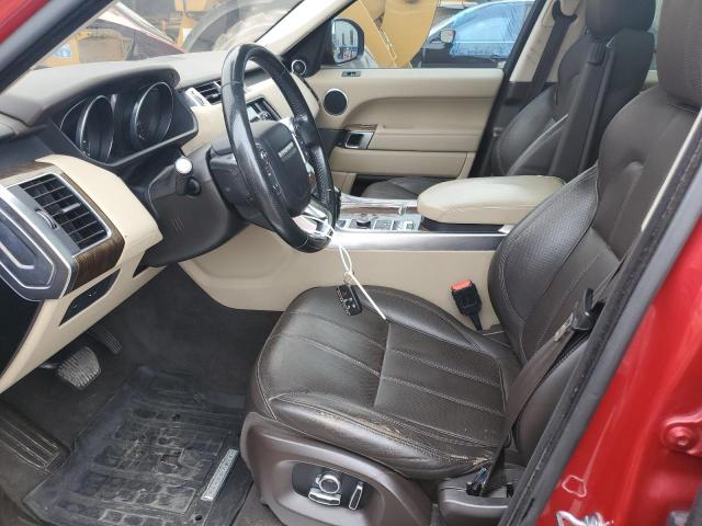 SALWR2KF7GA558163 - 2016 LAND ROVER RANGE ROVE HSE RED photo 7