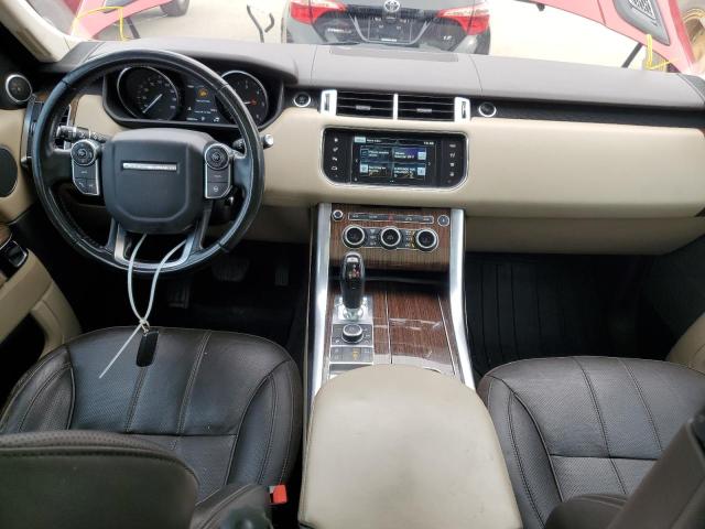 SALWR2KF7GA558163 - 2016 LAND ROVER RANGE ROVE HSE RED photo 8