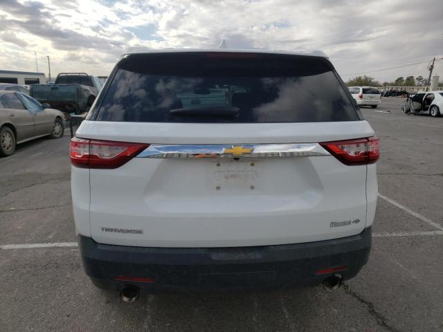 1GNERFKW7KJ303670 - 2019 CHEVROLET TRAVERSE LS WHITE photo 6