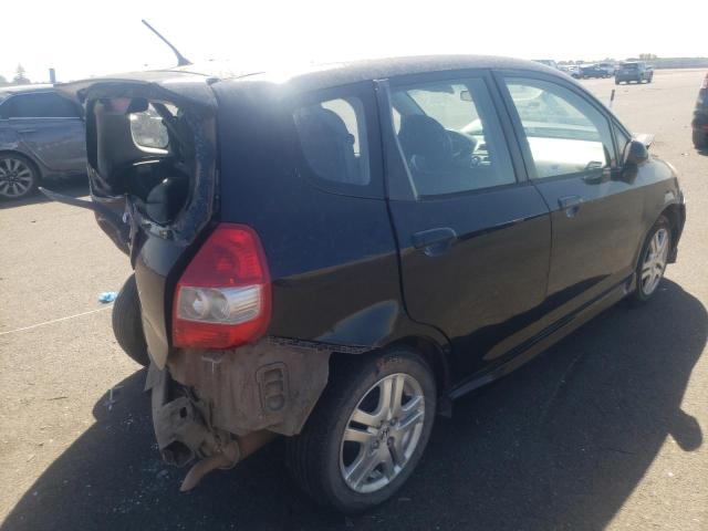 JHMGD38657S060687 - 2007 HONDA FIT S 黑色 照片 3