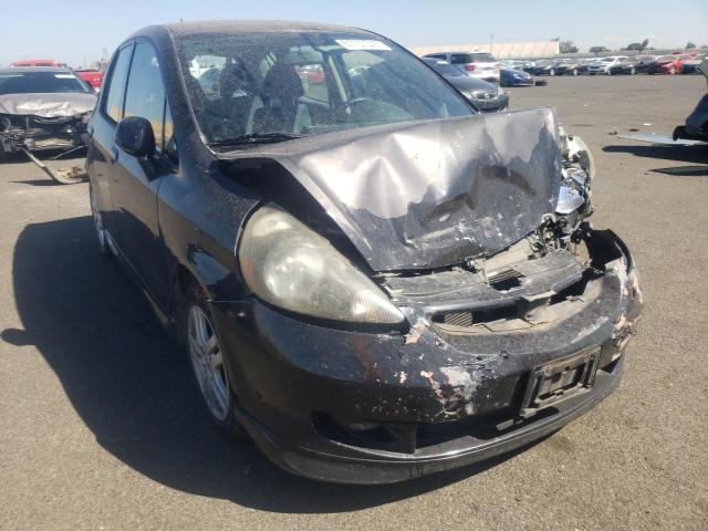 JHMGD38657S060687 - 2007 HONDA FIT S 黑色 照片 4