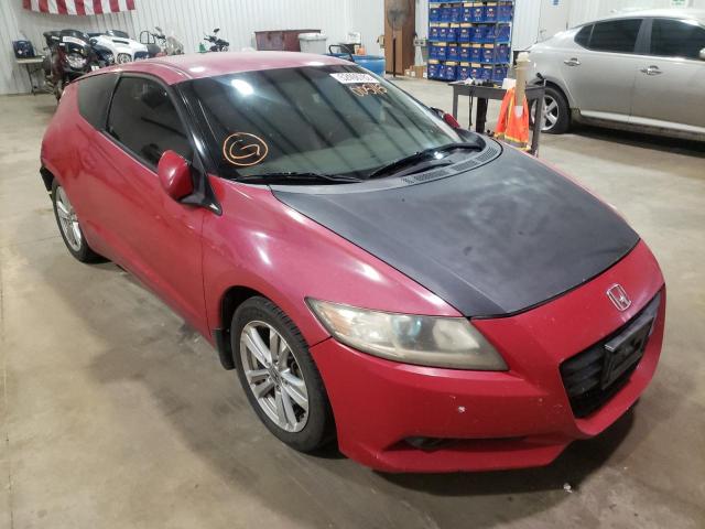 JHMZF1C65BS005115 - 2011 HONDA CR-Z EX RED photo 1