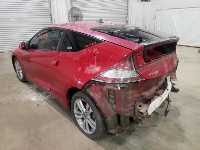 JHMZF1C65BS005115 - 2011 HONDA CR-Z EX RED photo 3