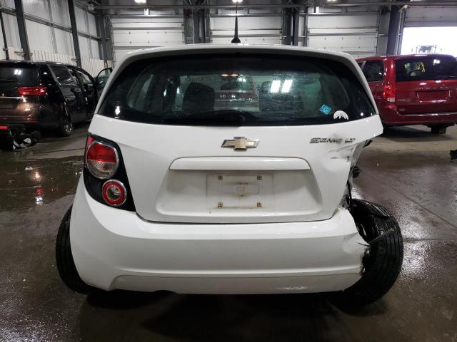 1G1JC6SH6C4161251 - 2012 CHEVROLET SONIC LT WHITE photo 6