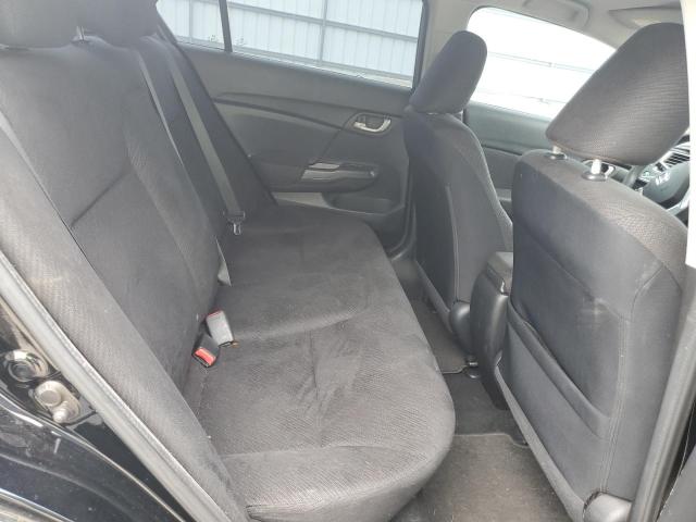19XFB2F51DE067707 - 2013 HONDA CIVIC LX შავი ფოტო 10