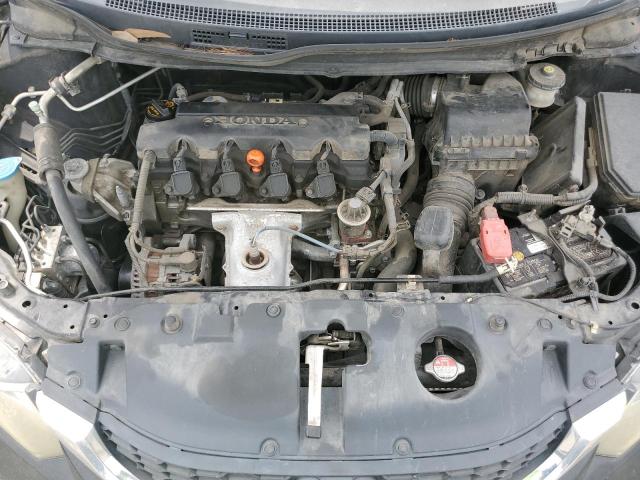 19XFB2F51DE067707 - 2013 HONDA CIVIC LX შავი ფოტო 11