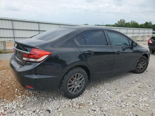 19XFB2F51DE067707 - 2013 HONDA CIVIC LX შავი ფოტო 3