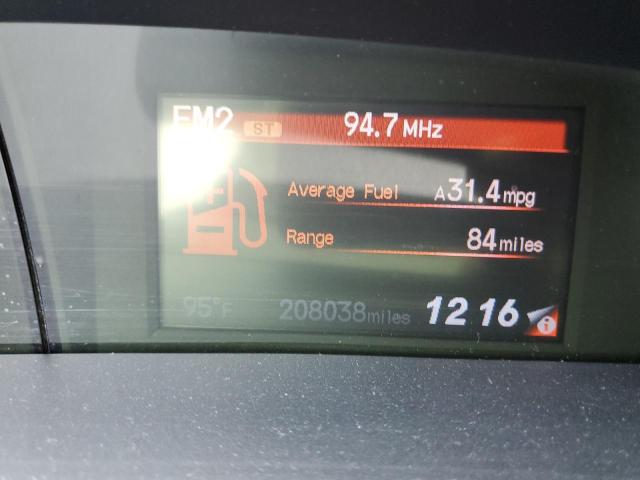 19XFB2F51DE067707 - 2013 HONDA CIVIC LX შავი ფოტო 9