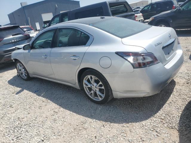 1N4AA5AP3EC468035 - 2014 NISSAN MAXIMA S فضي صورة 2